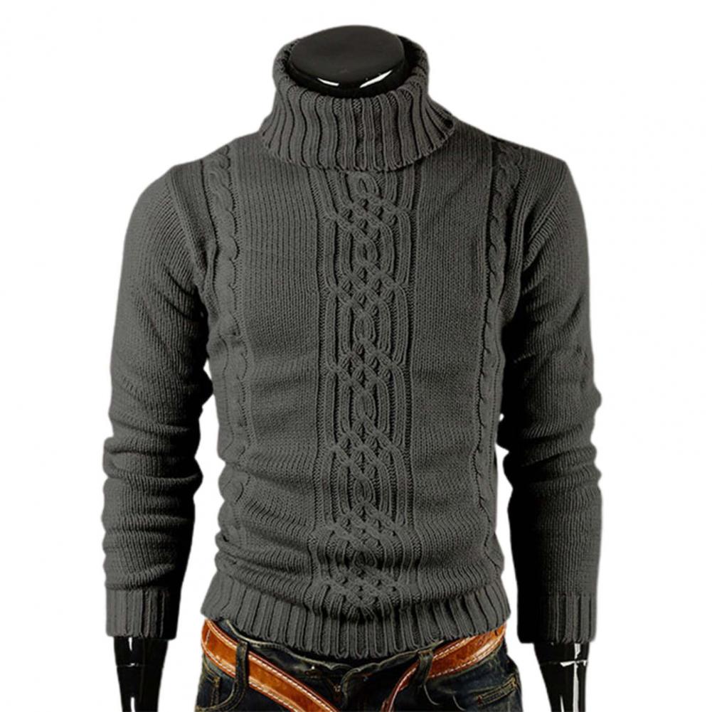 Classic Men's Crew Neck Cotton Sweater - OutfitLondon
