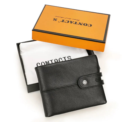 Classic Tan Genuine Leather Wallet