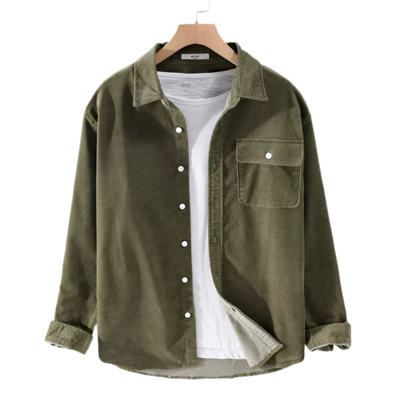 Casual Classic Denim Shirt for Everyday Wear - OutfitLondon
