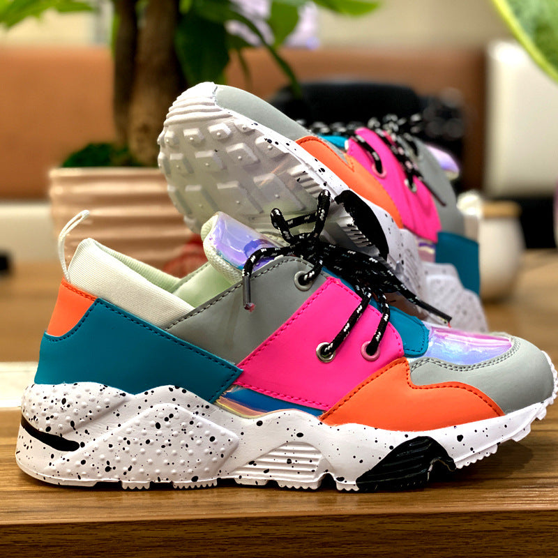 Vibrant Ladies High Top Sports Shoes