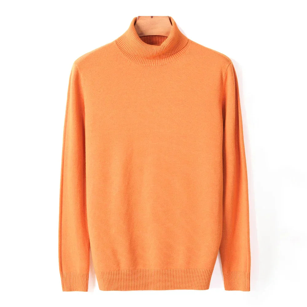 Textured Crew Neck Sweater Men