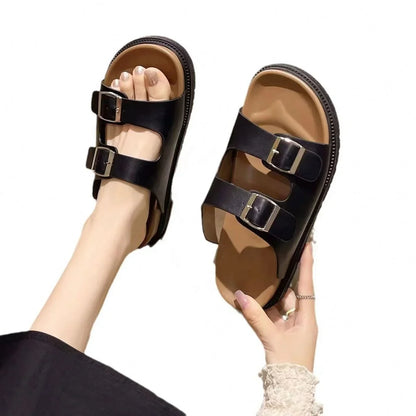 Glittery Heel Toe Sandals for Women