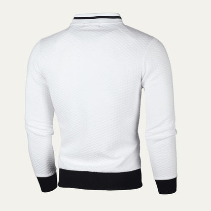 Men's Padded Quilted Zip Up Bomber Jacket
