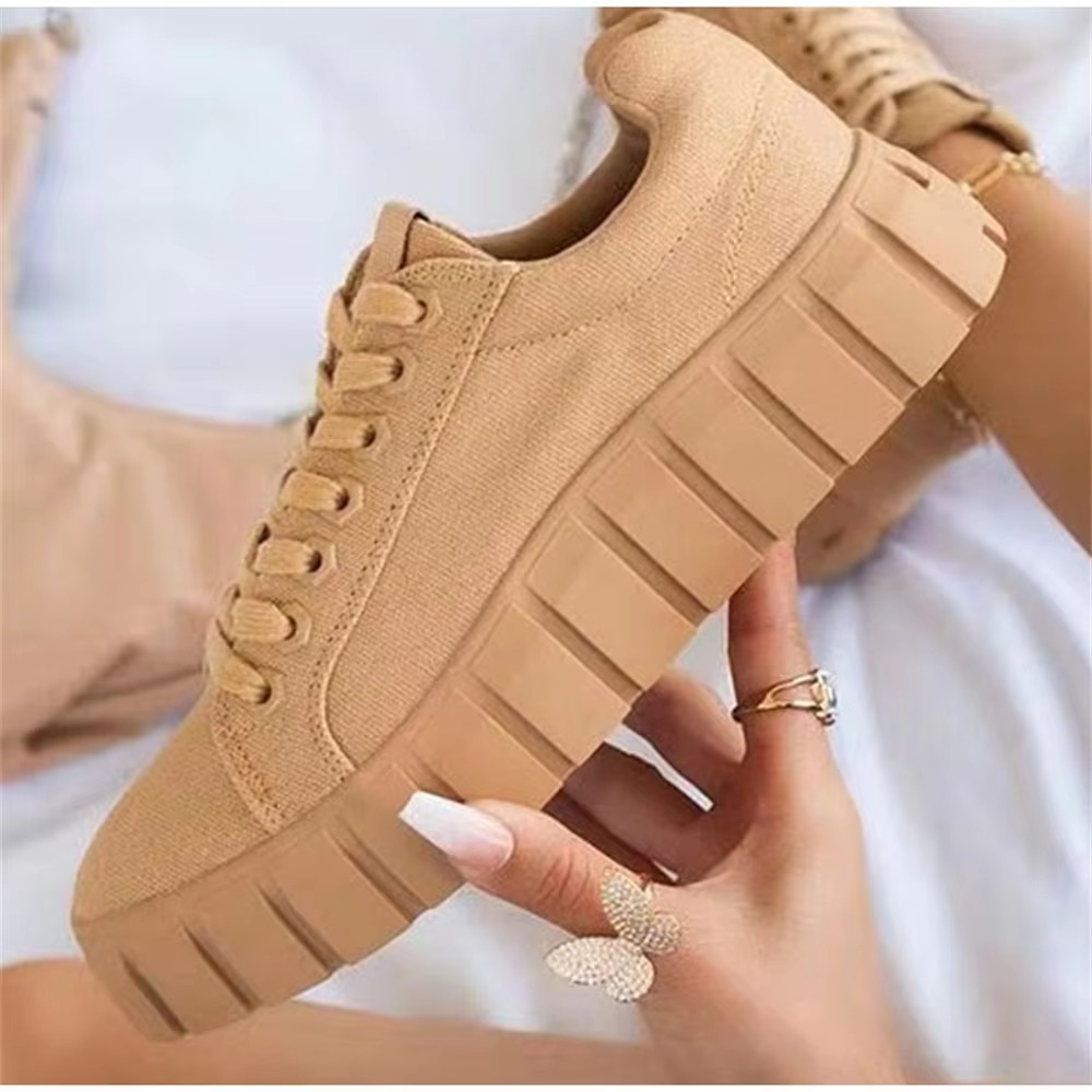 Trendy Tie High Top Athletic Shoes
