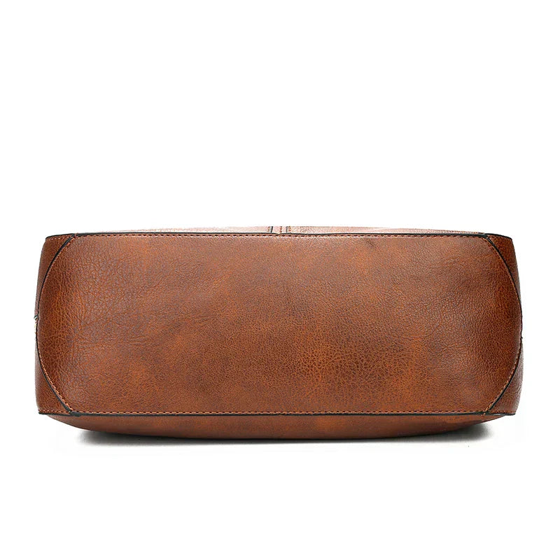 Big Vintage Style Tote Shoulder Bag