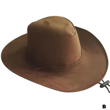 Stylish Mens Sun Protection Wide Brim Hat