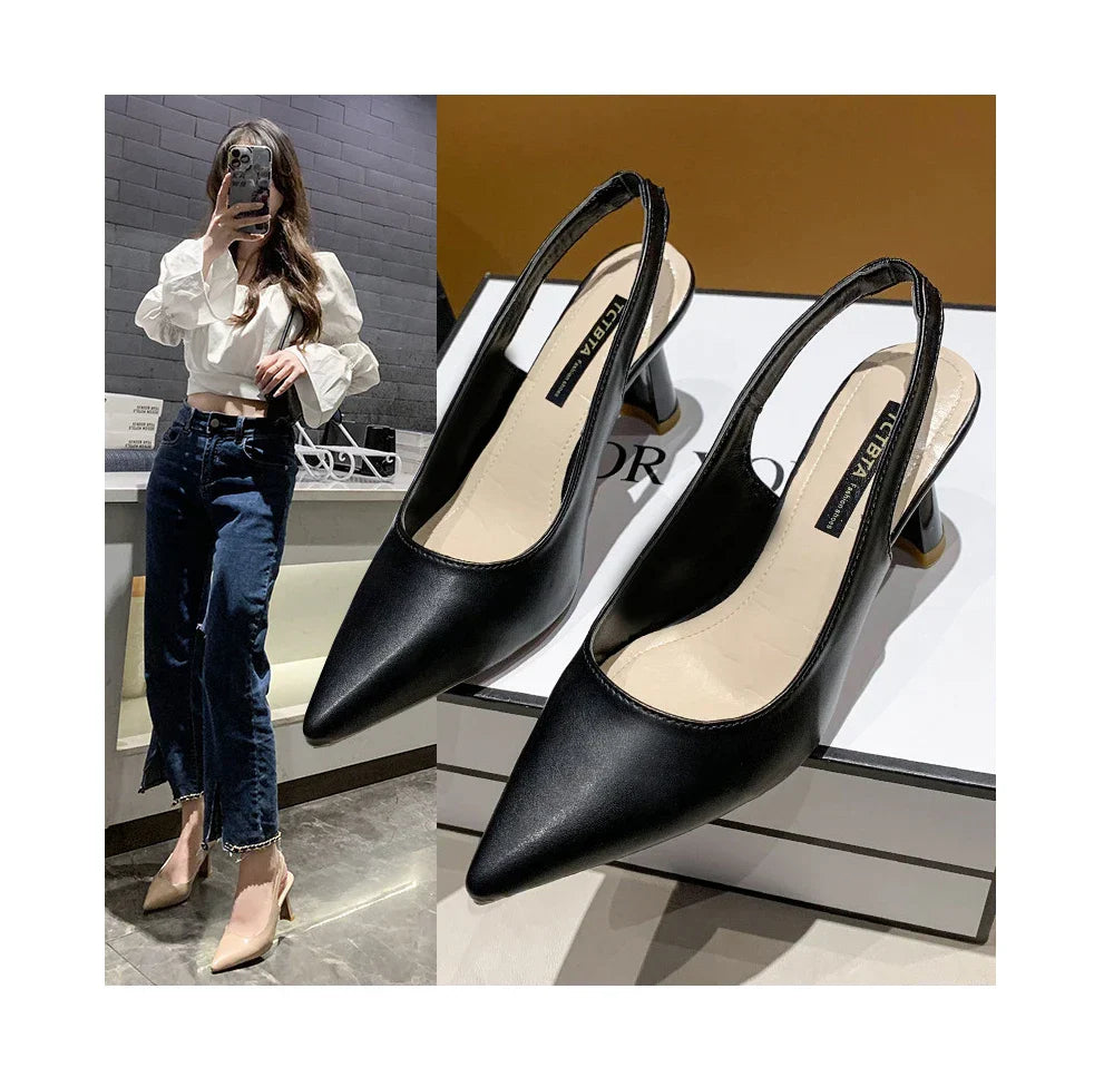 Flat Comfortable Women's Slip On Sandals - OutfitLondon