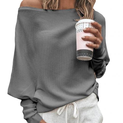 Chic Cold Shoulder Knit Sweater