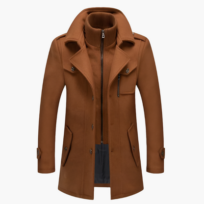Warm Waterproof Men's Winter Overcoat