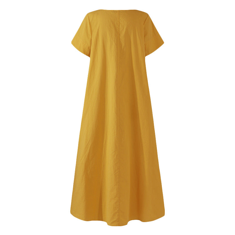 Comfortable Sleeveless Summer Dress for Ladies