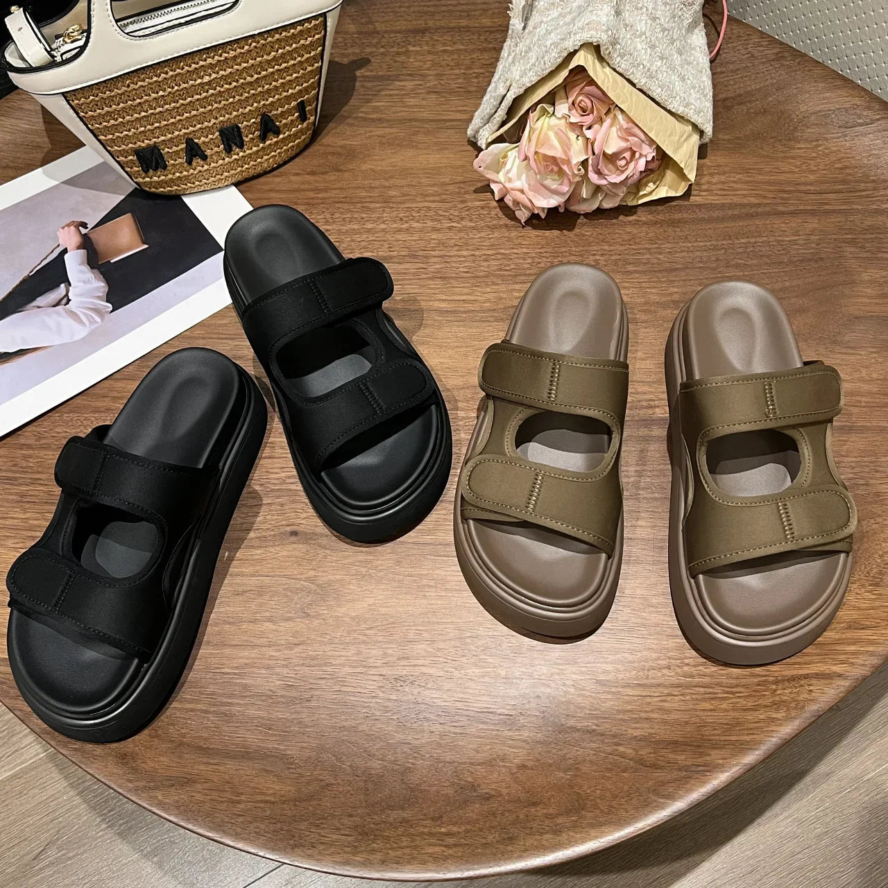 Soft Women's Flip Flop Sandals – Cushion Sole Slides - OutfitLondon