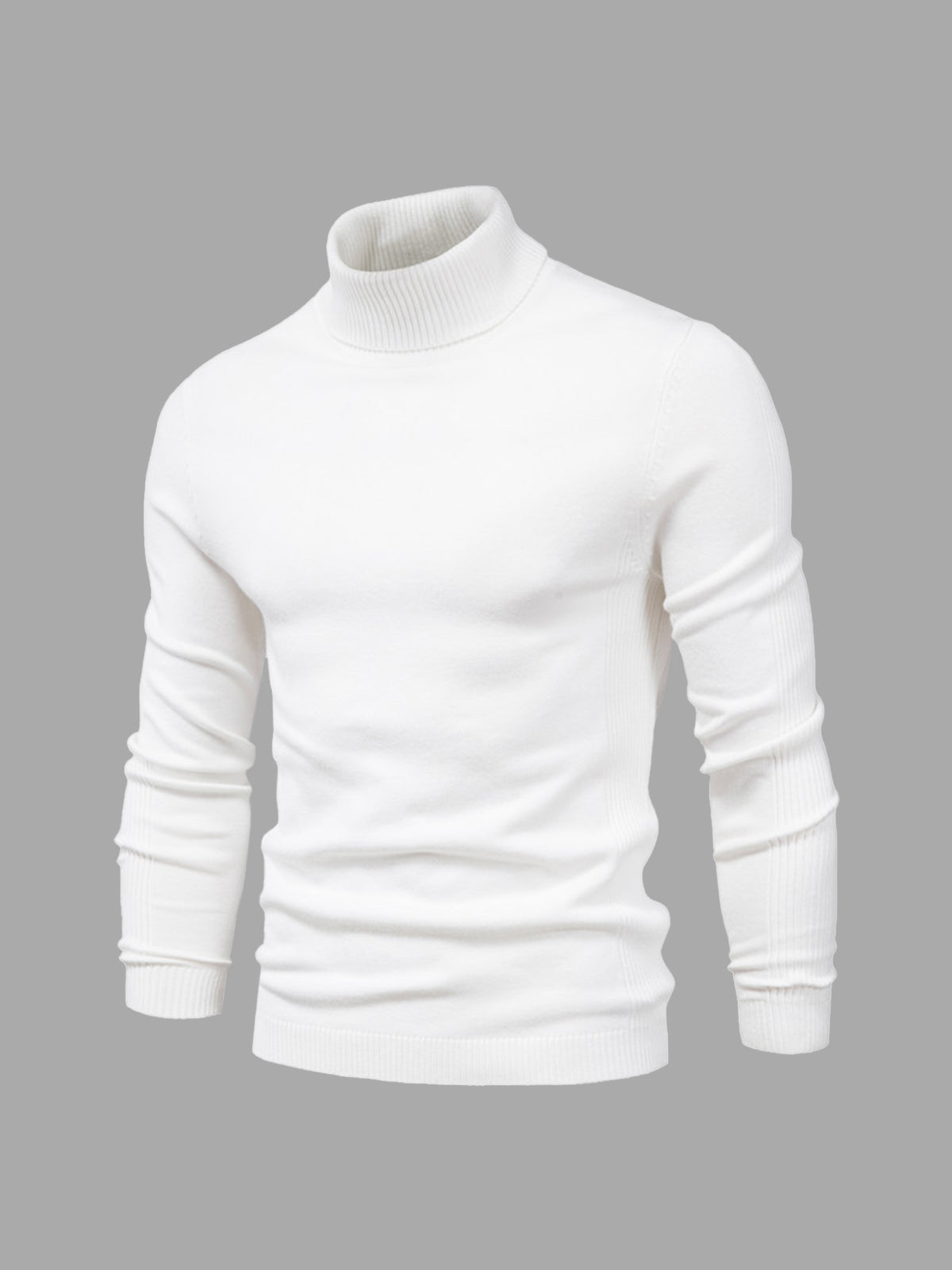 Premium Soft Mens Turtleneck Sweater - OutfitLondon