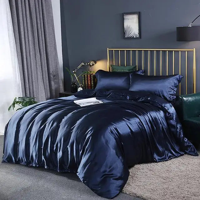 Comfortable 4pc Bedding Set Sheets Duvet Cover Pillowcases