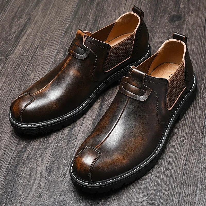 Authentic Leather Moccasin Shoes