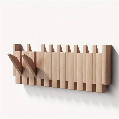 Traditional Wood Hall Tree Storage Bench
