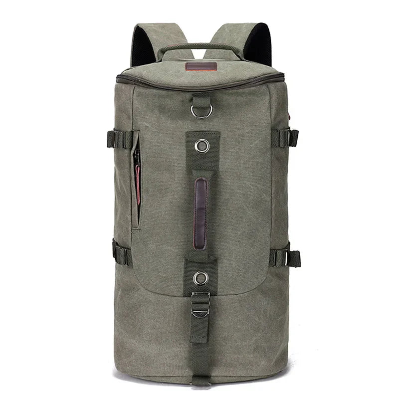 Spacious Hiking Canvas Backpack – TrailHaven