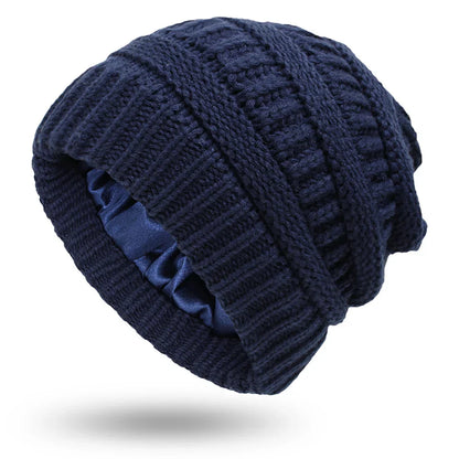 Cozy Ladies Warm Cable Beanie Hat