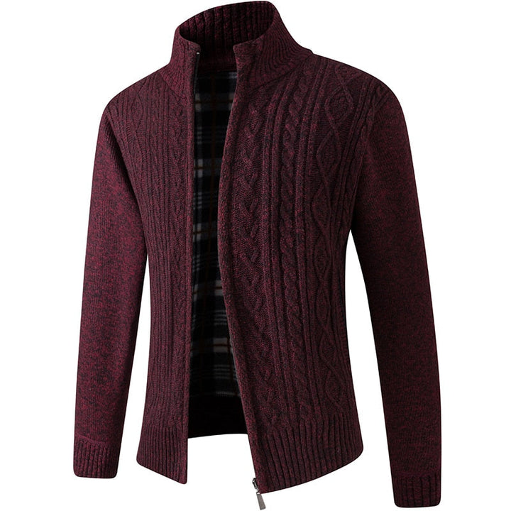 Warm Fleece Neckline Winter Jacket
