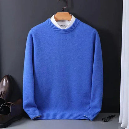 Relaxed Fit Men's Cashmere Sweater