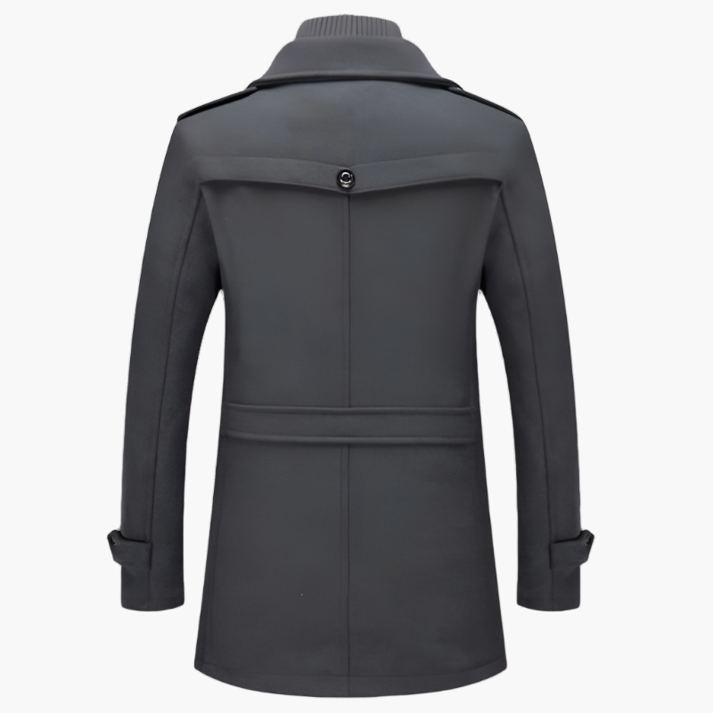 Warm Waterproof Men's Winter Overcoat