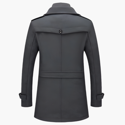 Warm Waterproof Men's Winter Overcoat