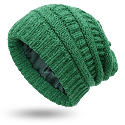 Cozy Ladies Warm Cable Beanie Hat