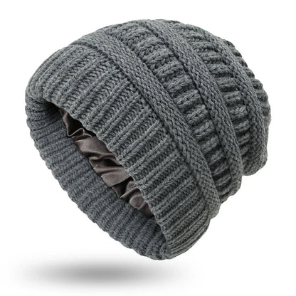 Cozy Ladies Warm Cable Beanie Hat