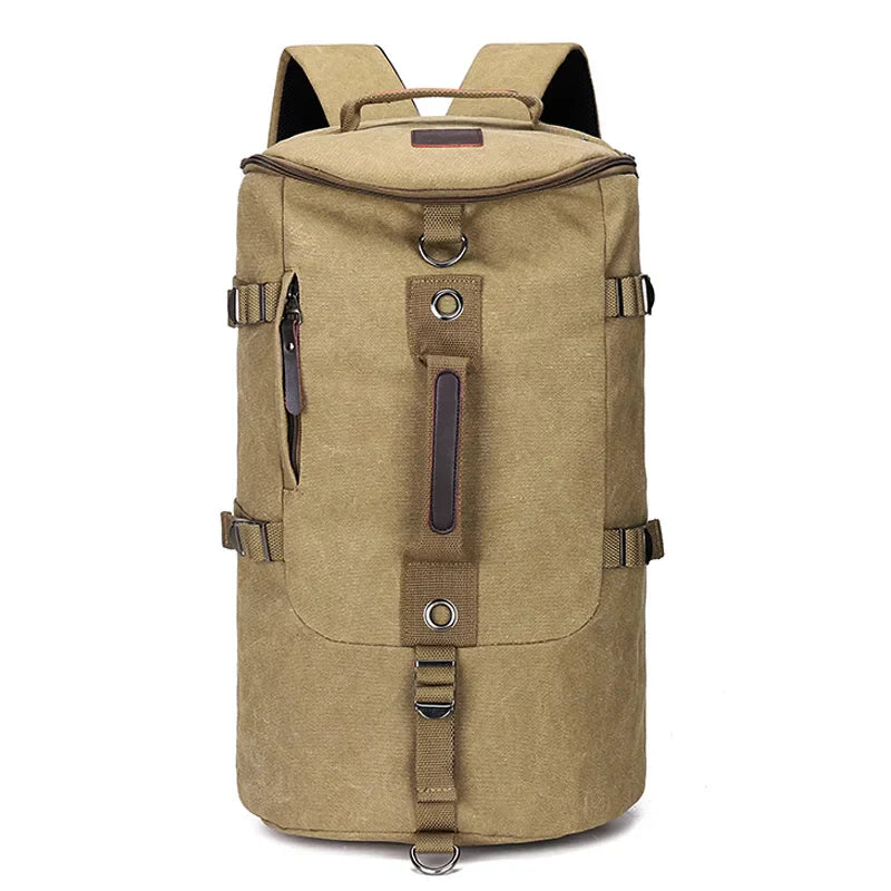 Spacious Hiking Canvas Backpack – TrailHaven