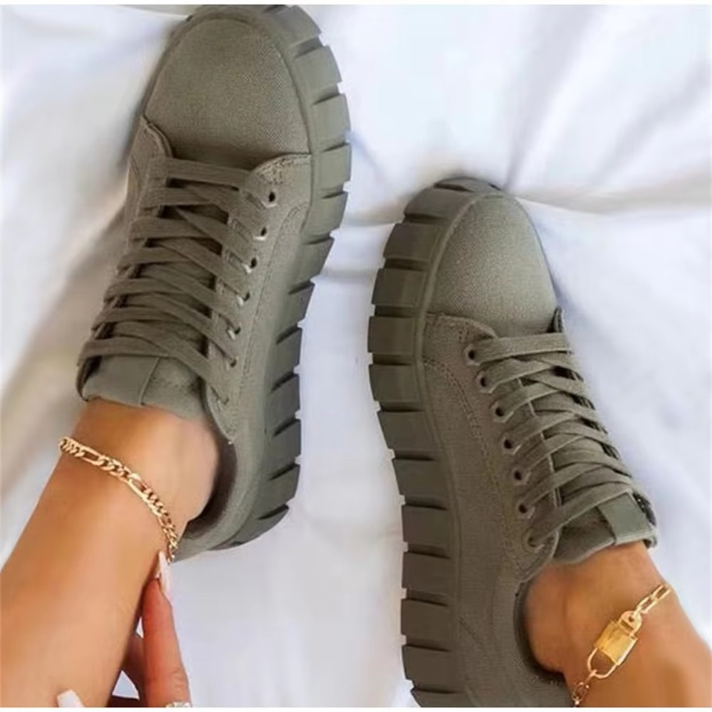 Trendy Tie High Top Athletic Shoes