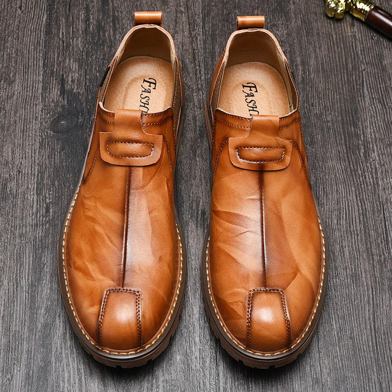 Authentic Leather Moccasin Shoes
