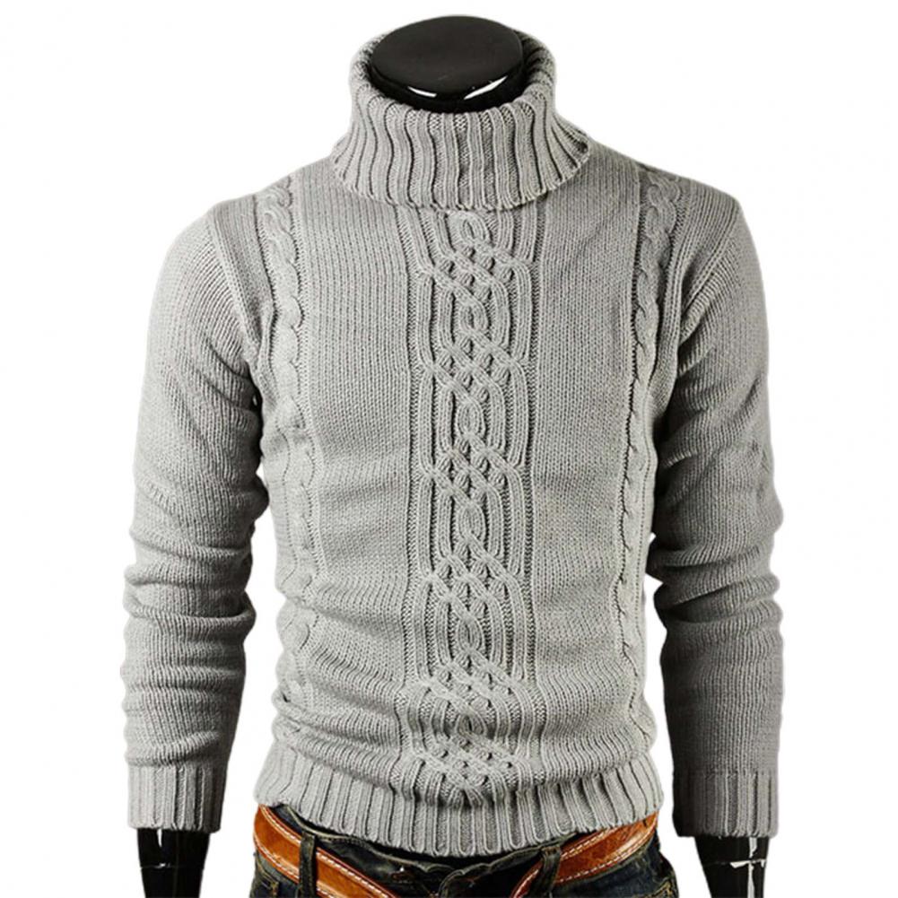 Classic Men's Crew Neck Cotton Sweater