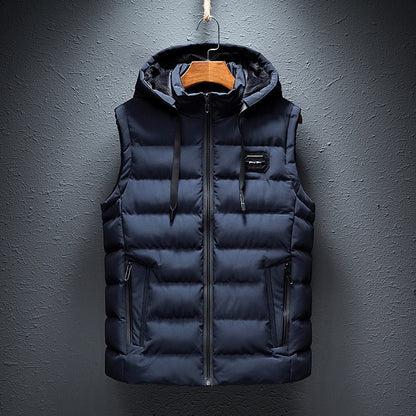 Insulated Water-Resistant Men's Puffer Vest