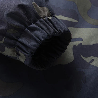 Military Green Camo Coat