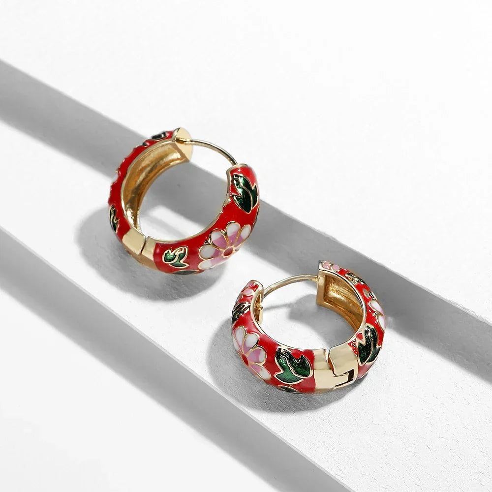 Mirabelle Women's Floral Earrings