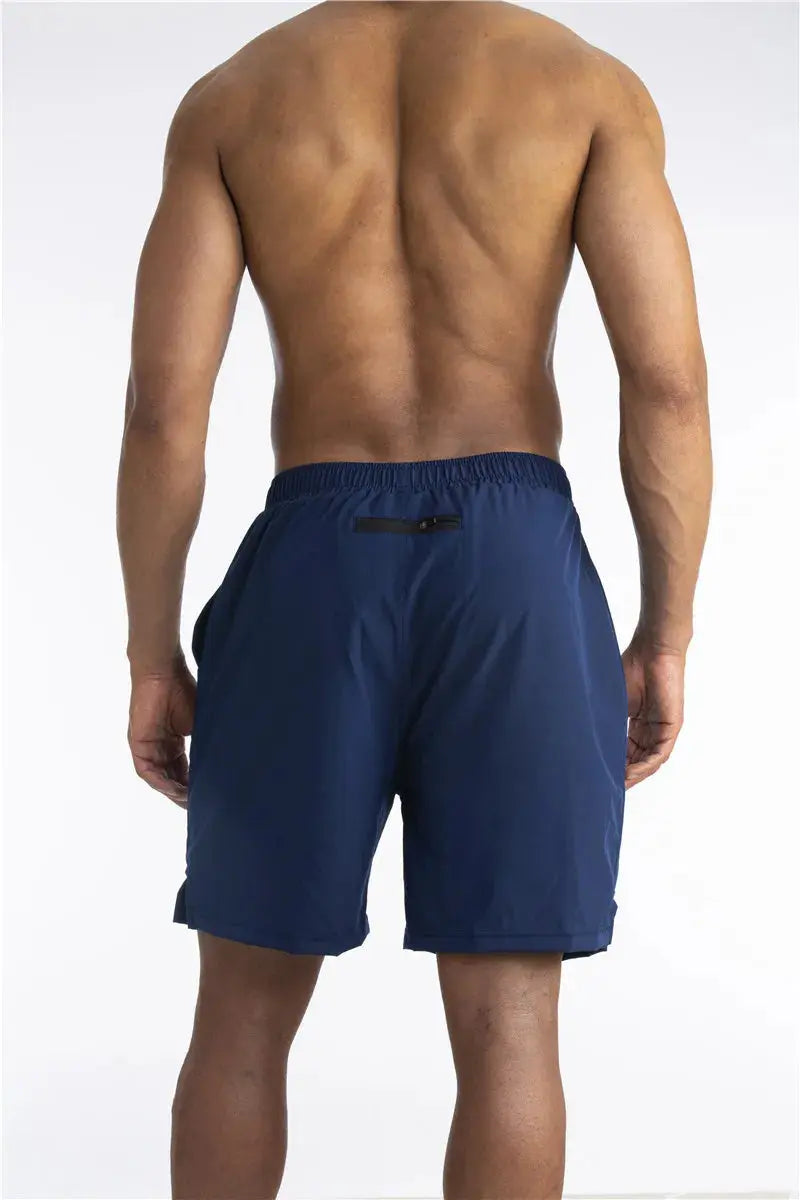 Moisture Wicking Athletic Shorts with Phone Pocket