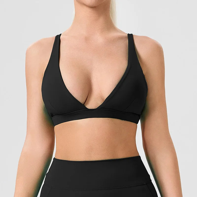 Supportive Plus Size Women's Sports Bra - OutfitLondon