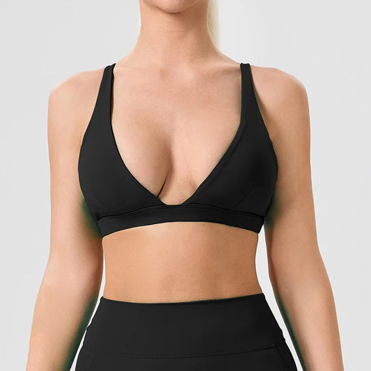 Supportive Plus Size Women's Sports Bra - OutfitLondon