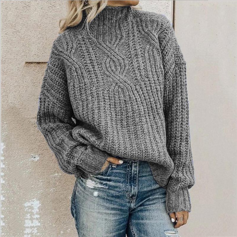 Comfy Oversized Knit Women's Sweater