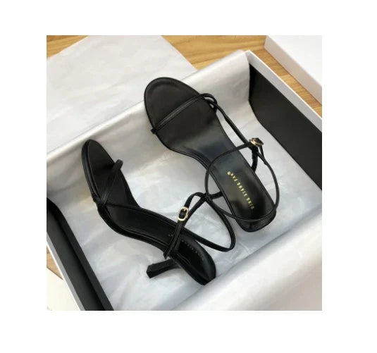 Chic High Heel Ladies Summer Shoes - OutfitLondon