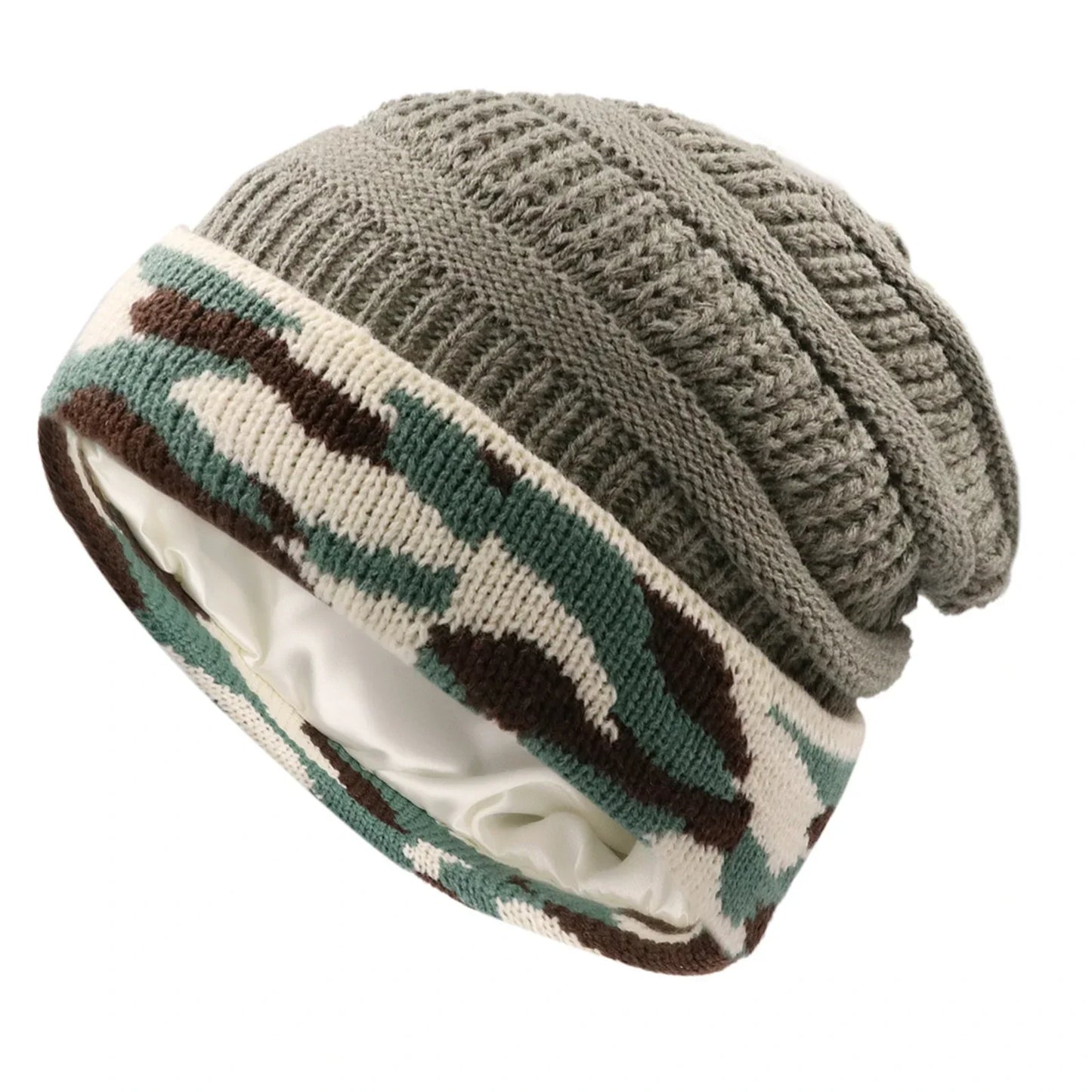 Cozy Ladies Warm Cable Beanie Hat