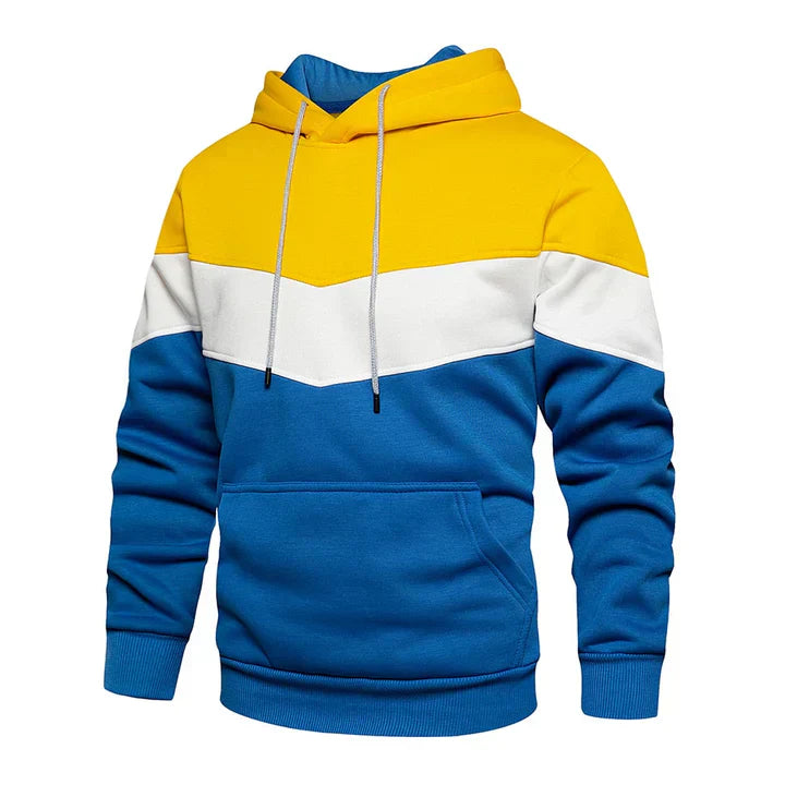 Men's Classic Striped Crew Neck Sweatshirt