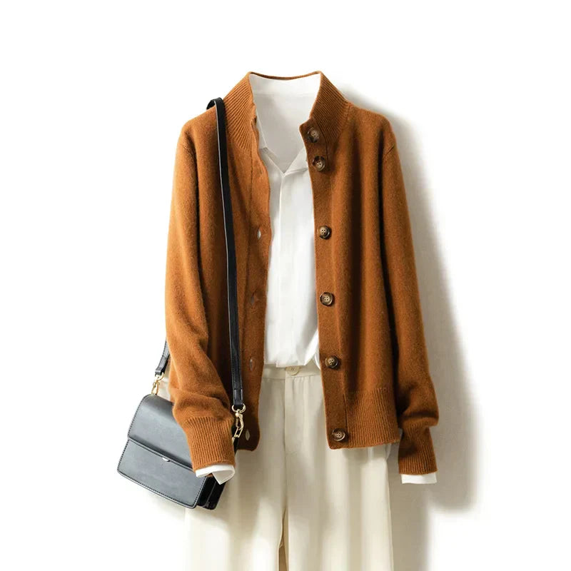 Aveline Women's Cashmere Cardigan - OutfitLondon