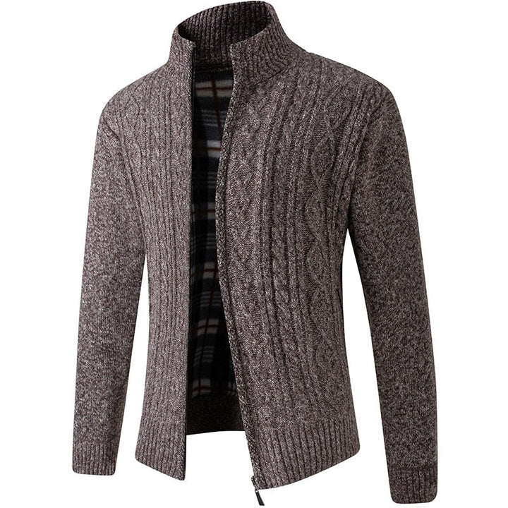 Warm Fleece Neckline Winter Jacket