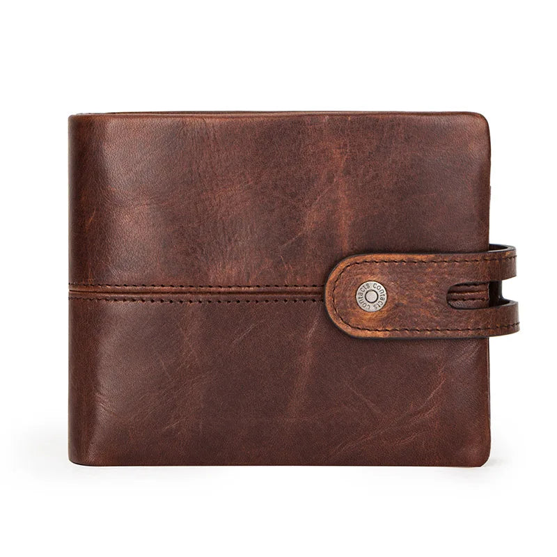 Classic Tan Genuine Leather Wallet