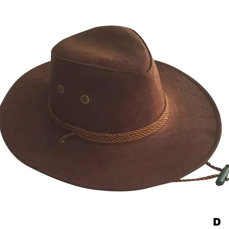 Stylish Mens Sun Protection Wide Brim Hat