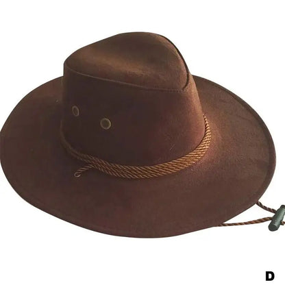 Stylish Mens Sun Protection Wide Brim Hat