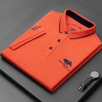 Men's Vintage Polo Shirt with Premium Classic Design