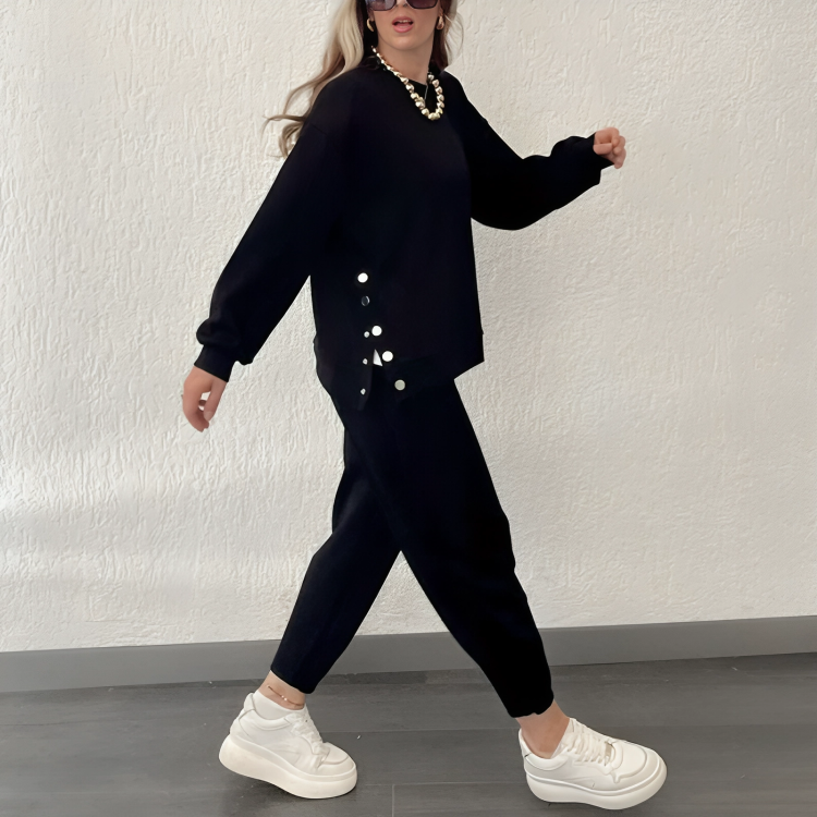 Comfortable Casual Women's Athletic Tracksuit Set