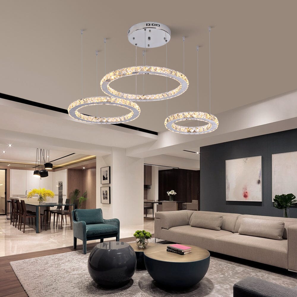 Traditional Hanging Crystal Lamp - OutfitLondon