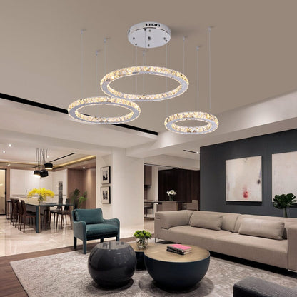 Traditional Hanging Crystal Lamp - OutfitLondon